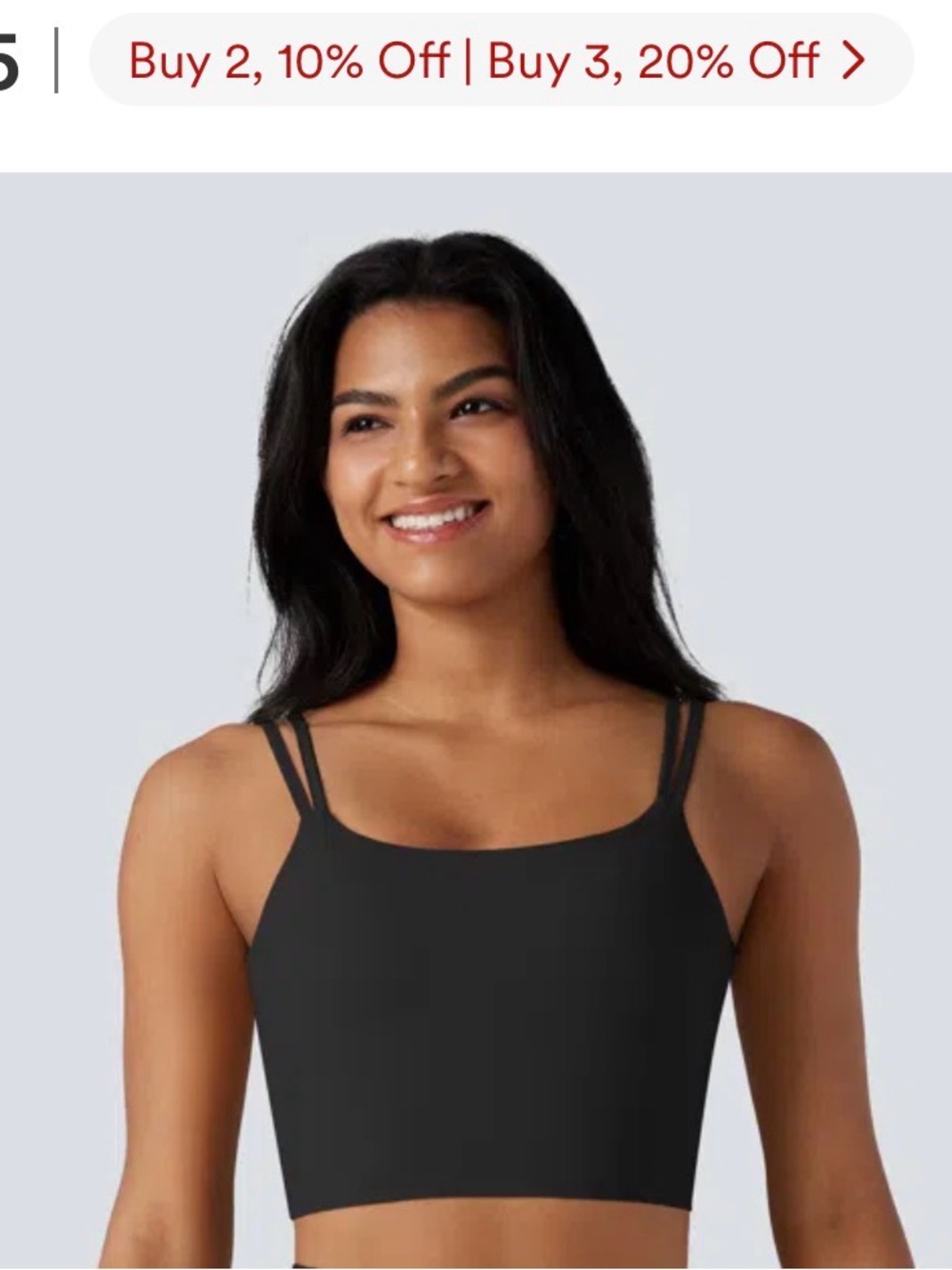 TWO Halara Ultrasclupt Sports Bras/Tops